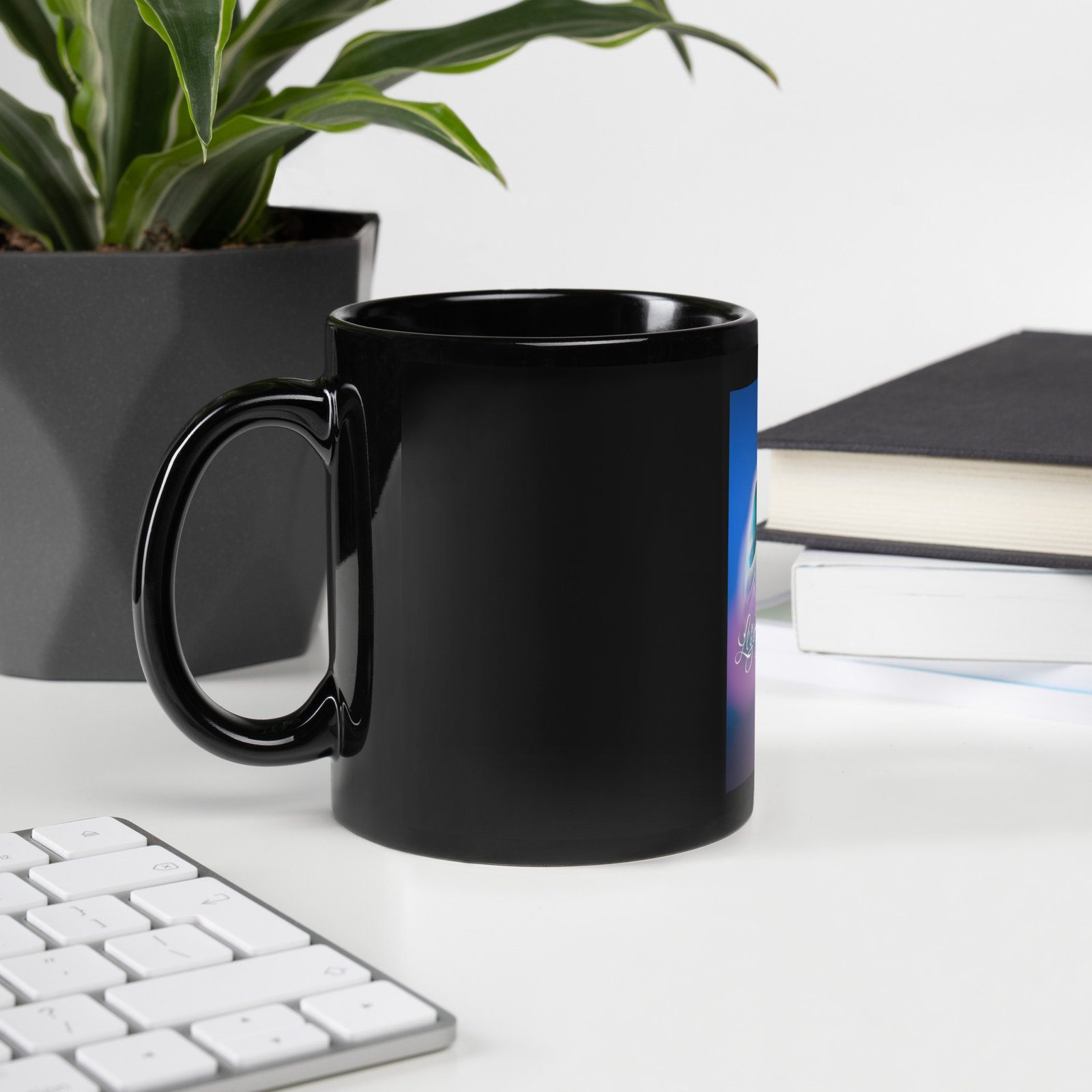 Black Glossy Mug - Image 2