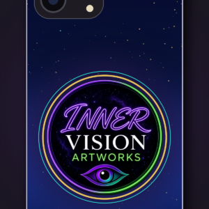 Inner Vision Logo iPhone Case – Midnight Blue