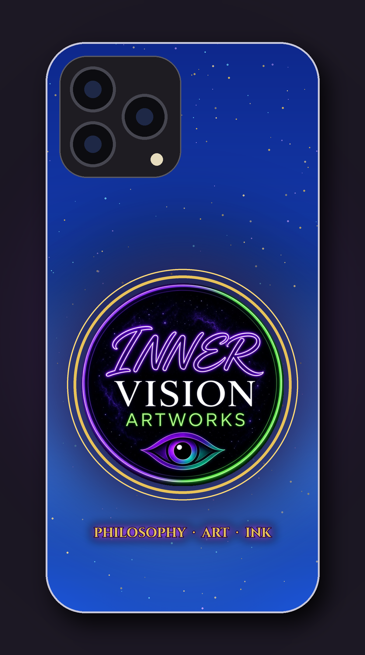Inner Vision Logo iPhone Case – Royal Blue