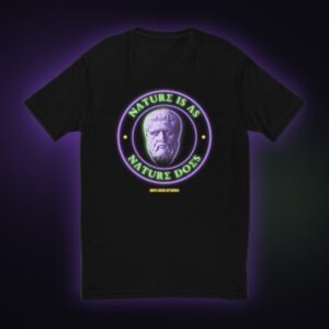 Plato – Nature Is As Nature Does Tee (Badge)